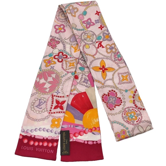 LOUIS VUITTON - Pastel Bandeau Scarf R1.223 - Picture 1 of 5